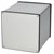 Hammond 1455NS1201 Extruded Enclosure 103 X 103 X 120 Clear Anodise