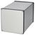 Hammond 1455NS1601 Extruded Enclosure 103 X 103 X 160 Clear Anodise