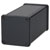 Hammond 1455CS1202BK Extruded Enclosure 54 X 54 X 120 Black Anodise