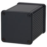 Hammond 1455CS802BK Extruded Enclosure 54 X 54 X 80 Black Anodise