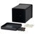 Hammond 1455CS802BK Extruded Enclosure 54 X 54 X 80 Black Anodise