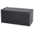 Hammond 1455NS2202BK Extruded Enclosure 103 X 103 X 220 Black Anodise