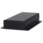 Hammond 1455CF1201BK Extruded Enclosure Side Mounting 120X54X23 Black Anodise