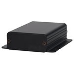 Hammond 1455CF801BK Extruded Enclosure Side Mounting 80X54X23 Black Anodise