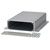 Hammond 1455JF1201 Extruded Enclosure Side Mounting 120X78X27 Clear Anodise