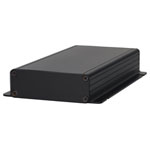 Hammond 1455JF1601BK Extruded Enclosure Side Mounting 160X78X27 Black Anodise