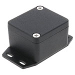 Hammond 1550Z101FBK Thick Wall Flanged Die Cast Enclosure, 50 x 45 x 30, Black