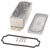 Hammond 1550Z102F Thick Wall Flanged Die Cast Enclosure, 90 x 36 x 30