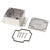 Hammond 1550Z104F Thick Wall Flanged Die Cast Enclosure, 65 x 58 x 35
