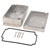 Hammond 1550Z107F Thick Wall Flanged Die Cast Enclosure, 125 x 81 x 41