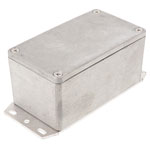 Hammond 1550Z111F Thick Wall Flanged Die Cast Enclosure, 115 x 66 x 55