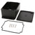 Hammond 1550Z113FBK Thick Wall Flanged Die Cast Enclosure, 115 x 90 x 55, Black