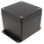 Hammond 1550Z137FBK Thick Wall Flanged Die Cast Enclosure, 121 x 121 x 102 Black