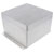 Hammond 1550Z139F Thick Wall Flanged Die Cast Enclosure, 160 x 160 x 102
