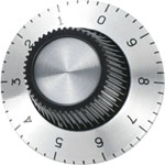 TruComponents 320006 Control knob + graduationAlu (Ø x H) 29.2mmx18.1mm