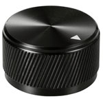 TruComponents 320017 Control knob + marking Black (Ø x H) 30mmx17mmAlu