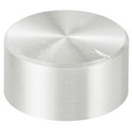 TruComponents 320020 Control knob + marking Silver (Ø x H) 20mmx10mmAlu/Plastic