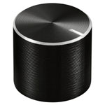 TruComponents 320028 Control knob + marking Black (Ø x H) 15mmx13mmAlu/Plastic