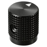 TruComponents 320031 Control knob + marking Black (Ø x H) 14mmx16mmAlu
