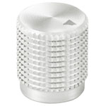 TruComponents 320032 Control knob + marking Silver (Ø x H) 14mmx16mmAlu