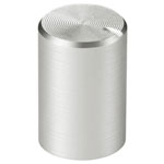 TruComponents 320036 Control knob + marking Silver (Ø x H) 10mmx15mmAlu/Plastic