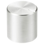 TruComponents 320038 Control knob + marking Silver (Ø x H) 13mmx13mmAlu/Plastic