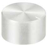 TruComponents 320042 Control knob + marking Silver (Ø x H) 23mmx13mmAlu/Plastic