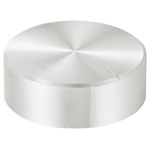 TruComponents 320048 Control knob + marking Silver (Ø x H) 29mmx10mmAlu/Plastic