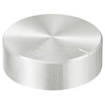 TruComponents 320054 Control knob + marking Silver (Ø x H) 40mmx13mmAlu/Plastic