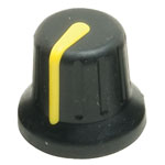 Re'an P670-S-04-S6 16mm Soft Touch Knob with Yellow Pointer
