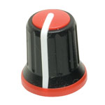 Re'an P300-H-092-S6 Tricolour Knob - Red Insert