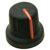 Sifam 3/05/TPNP120 006 12mm Soft Touch 18 Spline Knob with Red Pointer