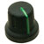 Sifam 3/05/TPNP120 006 12mm Soft Touch 18 Spline Knob with Green Pointer