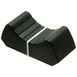 Sifam Black Slide Control Knob - White Indicator Line