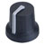 Cliff CL170844CR K87MBR Black Touch Knob Push Spline Shaft 6mm - Grey Pointer