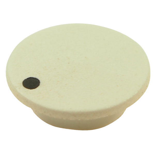  CL1746 K21 Knob Cap - White With Marker Dot