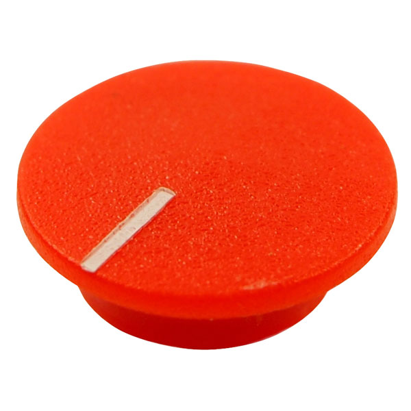  CL1768 K21 Knob Cap - Red With Marker Line