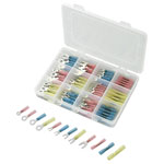 TruComponents 330063 Crimp set 0.50 mm² 6 mm² R/B/Y 104 pc(s)