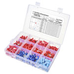 TruComponents 330072 Crimp set 0.5 mm² 2.5 mm² Red/Blue 575 pc(s)