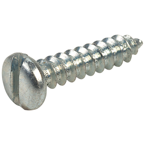Affix Self Tap Screws Slotted No.4 12.7mm Pack Of 100 Rapid Online