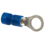 TruConnect M5 Stud Size Blue 30A Ring Connector Pack of 100