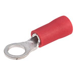 TruConnect Red 4mm Ring Terminal Pack of 100