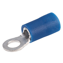 TruConnect Blue 3.7mm Ring Terminal Pack of 100