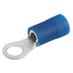 TruConnect Blue 4mm Ring Terminal Pack of 100