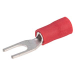 TruConnect Red 3.7mm Fork Terminal Pack of 100