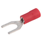 TruConnect Red 5mm Fork Terminal Pack of 100