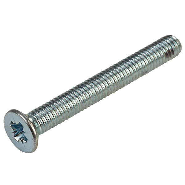 Affix Pozi Countersunk Machine Screws Bzp M3 25mm - Pack Of 100 