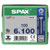 SPAX 0191010601005 Universal Screw 6 x 100mm T-Star Plus Steel WIROX 100pc