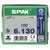 SPAX 0191010601305 Universal Screw 6 x 130mm T-Star Plus Steel WIROX 100pc