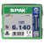 SPAX 0191010601405 Universal Screw 6 x 140mm T-Star Plus Steel WIROX 100pc